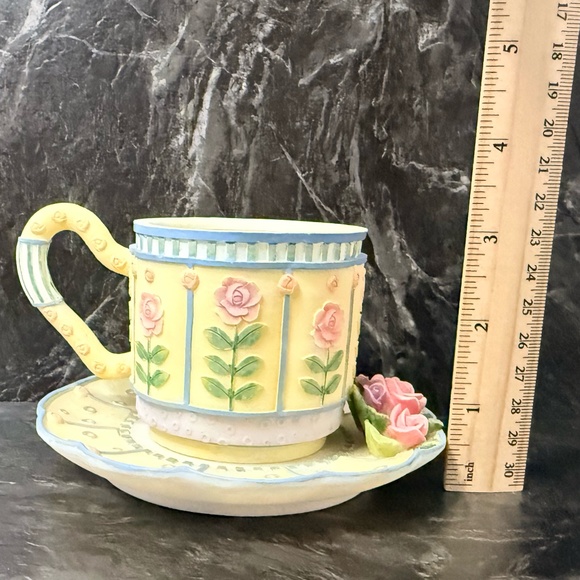 A. RICHESCO CORPORATION Floral Teapot Votive Candle Holder - Picture 7 of 15